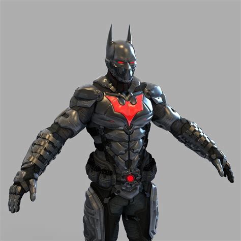 Batman Beyond Arkham Knight Full Body Wearable Armor 3D model 3D ...