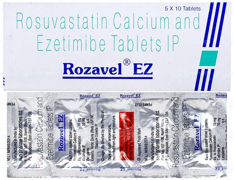 Rozavel Ez 10/10 MG | Order Rozavel Ez 10/10 MG Tablet Online at Truemeds
