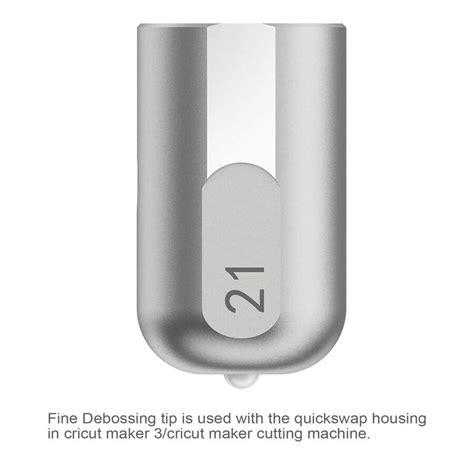Fine Debossing Tip Compatible With Cricut-Maker 3/Maker Cutting Machine ...