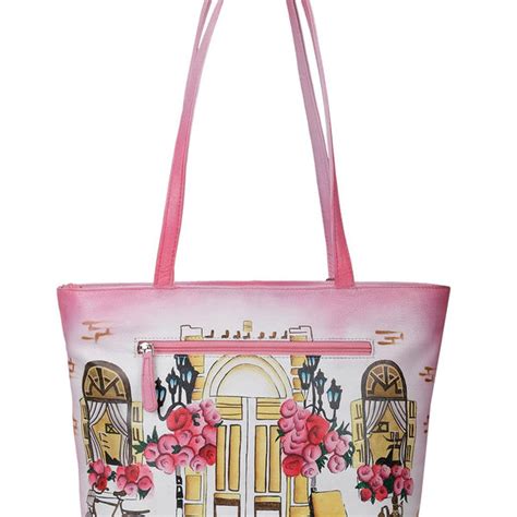 Hand Bag - London Street Light Pink – Mufubu