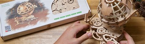 Ugears Globus Vintage Office Decor Collection - Wooden Creative ...