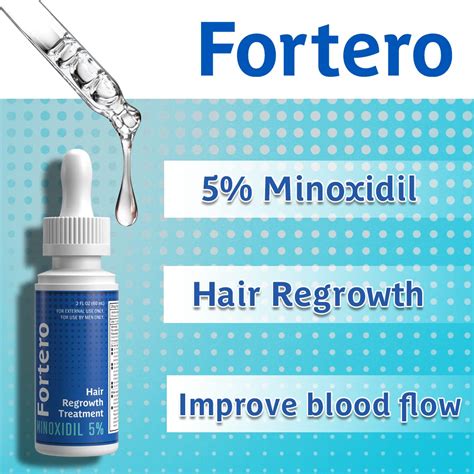 Buy Fortero Carbonic Acid Shampoo + Conditioner + 5% Minoxidil Hair ...
