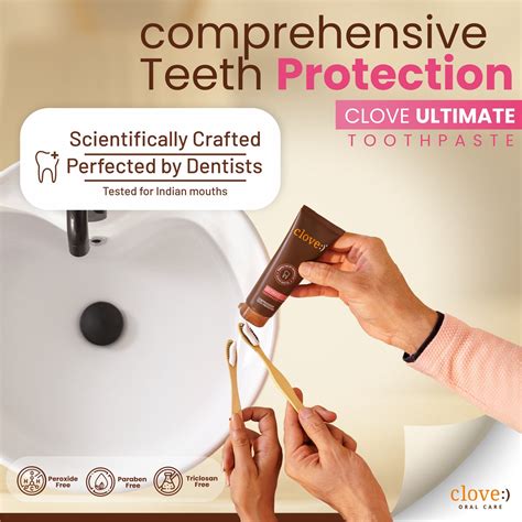 Clove Ultimate Anti-Cavity Teeth Whitening Toothpaste