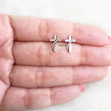Cross Silver Stud – SILBERUH