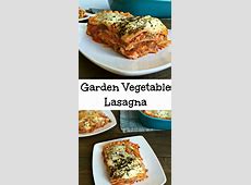 Garden Vegetable Lasagna {Freezer Friendly}