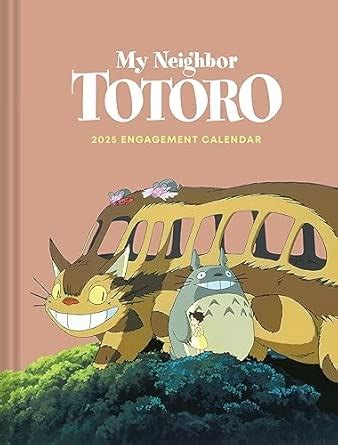 Buy Studio Ghibli My Neighbor Totoro 2025 Engagement Calendar Book ...