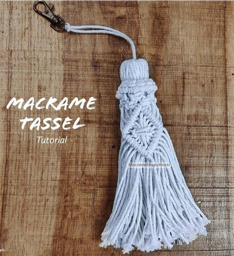 Macrame Tassel Tutorial 的图像结果