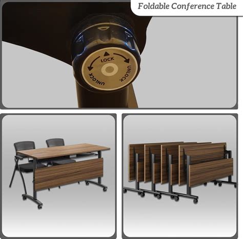 MSFDC Folding Conference Table,Mobile Conference Room India | Ubuy