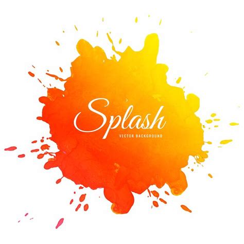 Image result for Yellow Splash Design
