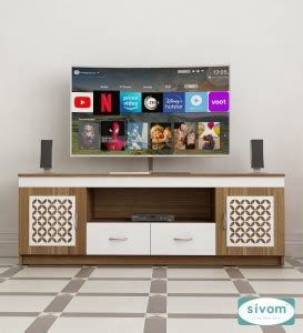 SIVOM Crafty Multipurpose TV Unit fits upto 55 inch with Storage ...