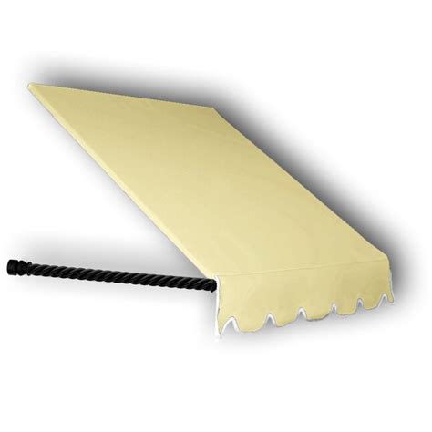 Awntech 76.5-in Wide x 36-in Projection Solid Window/Door Awning at ...