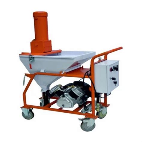 Plastering Machines - SS Gypsum Spraying Plastering Machine ...