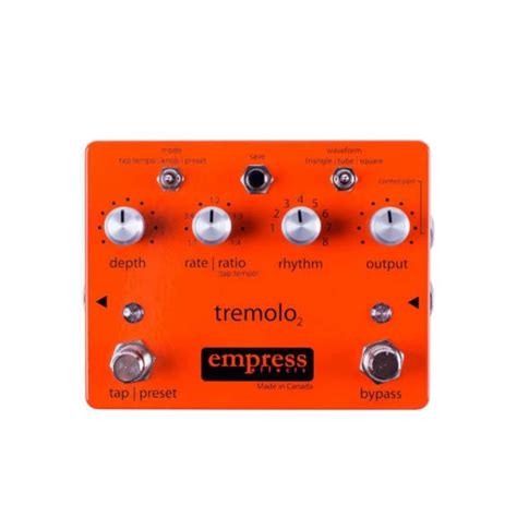 Empress Effects Tremolo2 Pedal – Stompbox.in