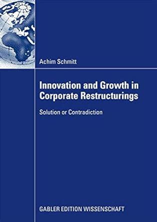 Buy Innovation and Growth in Corporate Restructurings: Solution or ...
