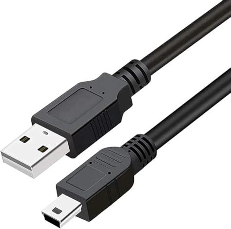 USB 2.0 A to Mini 5 pin B Cable V3 for External HDDS/Camera/Card ...