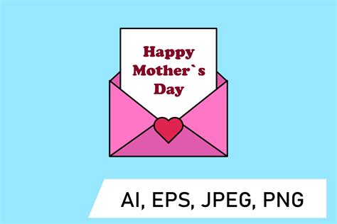 Happy Mother's Day Letter Graphic by tempurrastudio · Creative Fabrica