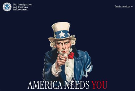 Uncle Sam-themed DHS website urges US citizens to join ICE: 'AMERICA ...