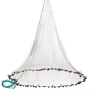 Buy KART TRADE Hand Made No Partition Hand Throwing Fishing Net/Jaal ...