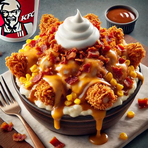 How To Make Your Own KFC Famous Bowl At Home (Copycat Recipe): A Step ...
