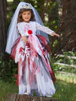 Image result for Girls Zombie Bride Costume