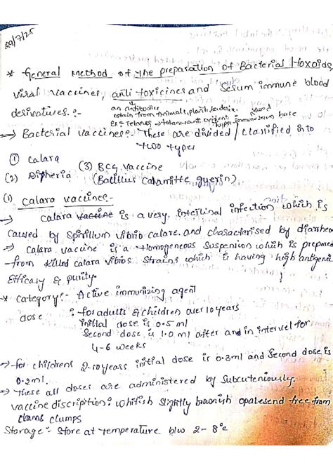 Biotechnology UNIT 3: Preparation of Vaccines and Antibodies - Studocu
