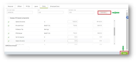 How to Enable PF & ESI and allocate the salary component? : Help Center