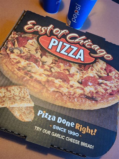 Menu at East of Chicago pizzeria, Millersburg, 960 S Washington St