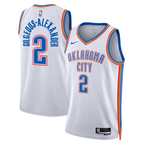 Mens Oklahoma City Thunder Shai Gilgeous-Alexander 2022/23 Association ...