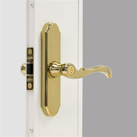 LARSON Gold Lockable Storm Door Replacement Handleset CH3020701 at ...