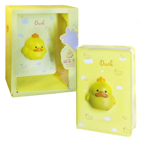 3D Squishy Duck Notebook Diary | GBT-BLN06202– KidsROAR