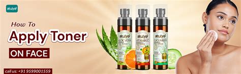 How to apply toner on face – atulya