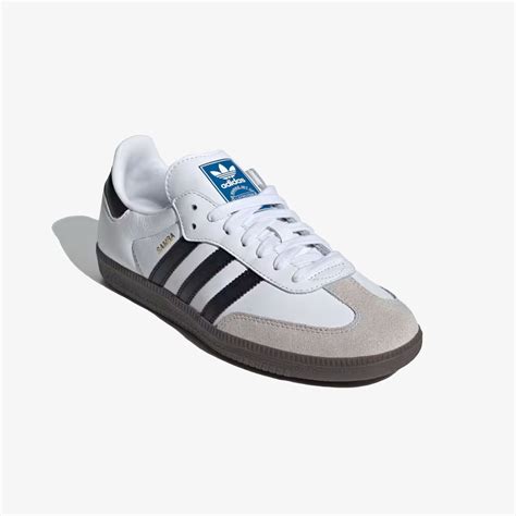 ADIDAS ORIGINALS | SAMBA OG { CLOUD WHITE/CORE BLACK/CLEAR GRANITE ...