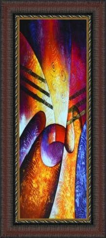 Abstract Modern Art in Antique shade - ArtsNyou Printed paintings ...