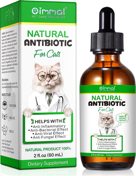 Amazon.com : REBODUM Premium Cat Antibiotics Supplement - Essential Multivitamin for Infection ...