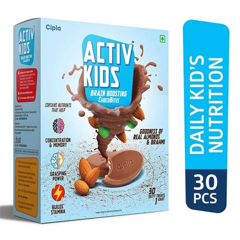 Cipla Activkids Brain Boosters (30 Count) : Amazon.in