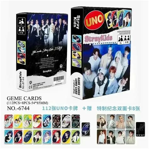 UNO BTS Stray Kids Collector Edition Card Game with Unique Rule