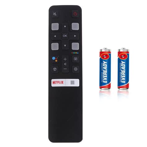 Tech23 Remote Compatible for TCL TV Remote RC802V Model with 2 Free AAA ...