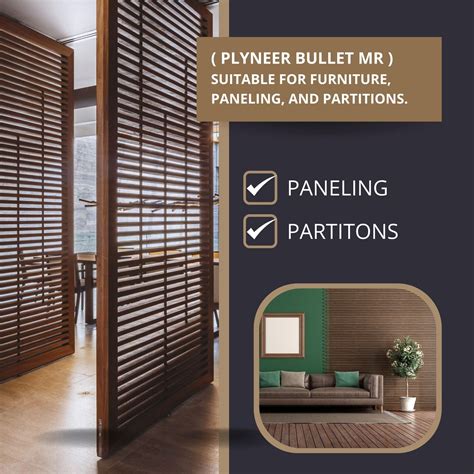 Plyneer Bullet MR Plywood – Premium Okuma Wood for Interiors