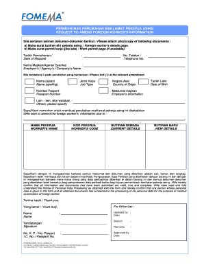 MY Fomema Appeal Form Appendix 4 - Fill Online, Printable, Fillable ...