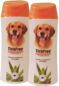 skyec tick free dog shampoo , 200ml x 2 pack Flea and Tick tea tree oil ...