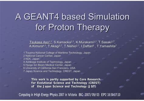 Image result for Geant Simulation in Python