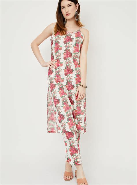 Buy Women Floral Printed Kurta Set Online at just Rs. 999.0 ...