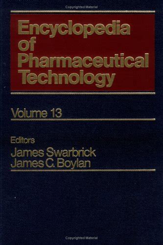 Buy Encyclopedia of Pharmaceutical Technology: Volume 13 - Preservation ...