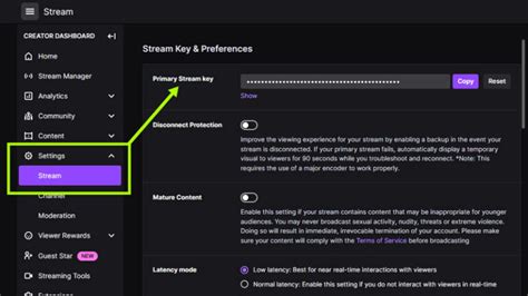 Streamlabs Stream Key 的图像结果