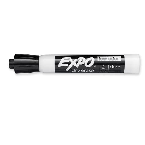 Expo Black Dry Erase Marker Chisel Tip Bulk Pack of 36 – PensAndPencils.Net
