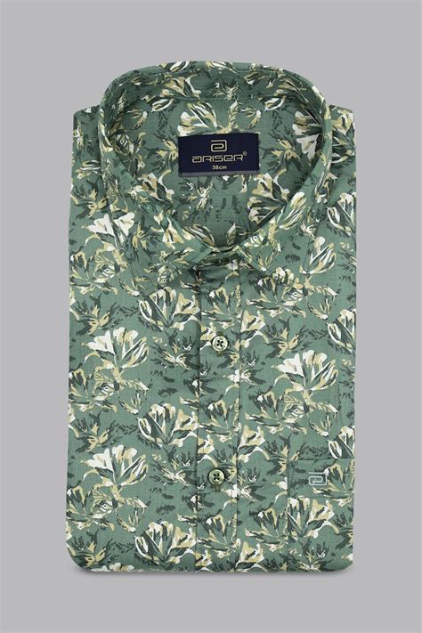 Buy Cotton Printed Shirts for Men at Affordable prices | Uathayam