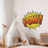 Comic Soundeffect - Pow! Wall sticker | wall-art.com