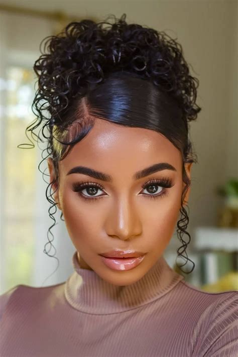 16+ Chic Curly Hair Bun Hairstyles to Try in 2026