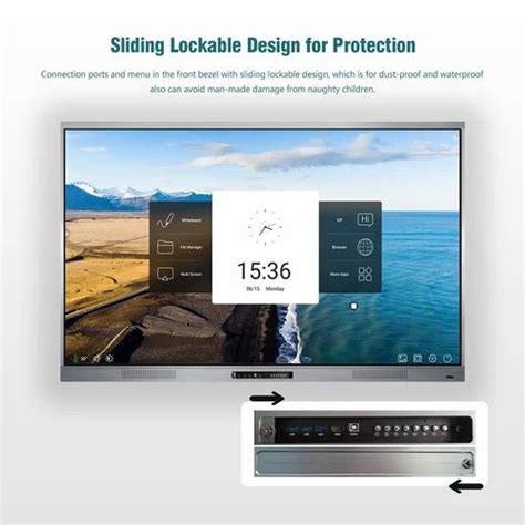 Interactive panel - 65" Interactive Flat Panel Distributor / Channel ...