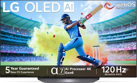 LG 139 cm (55 inches) 4K Ultra HD Smart OLED TV 55B3PSA (Black ...